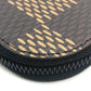LOUIS VUITTON N60390 Damier Giant Pochette Jour Clutch Bag, NIGO Collaboration, Men's, Damier Canvas, Ebene Brown