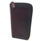 Berluti Calligraphy Wallet, Long Leather Wallet, Men's, Brown, Dark Brown/Black