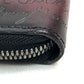 Berluti Calligraphy Wallet, Long Leather Wallet, Men's, Brown, Dark Brown/Black