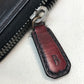 Berluti Calligraphy Wallet, Long Leather Wallet, Men's, Brown, Dark Brown/Black