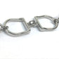 HERMES Etrier Double Tour Double Bracelet in Swift Leather, Purple