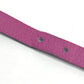 HERMES Etrier Double Tour Double Bracelet in Swift Leather, Purple