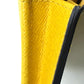 LOUIS VUITTON M42087 Taiga Portefeuille Brazza Long Wallet in Taiga Leather, Men's, Yellow