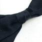 CHANEL Ribbon Hair Accessory Satin Women's Black Black x Dark Green