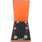 HERMES HAVA Buffalo Horn Necklace for Women in Brown and Light Pink