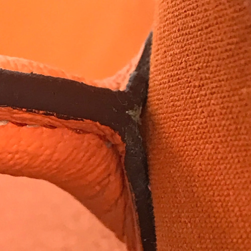 HERMES ガーデンパーティPM ガーデンパーティ PM カバン ショルダーバッグ 肩掛け トートバッグ トワルオフィシェ/レザー レディース フー オレンジ