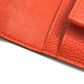 HERMES Dogon GM Dogon Duo Long Wallet with Coin Case, Togo, Unisex, Rouge Tomato, Orange Red