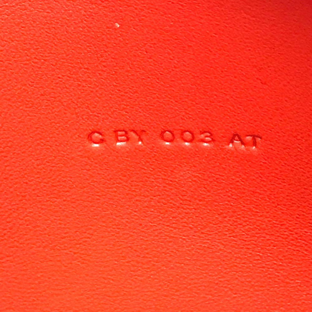 HERMES Dogon GM Dogon Duo Long Wallet with Coin Case, Togo, Unisex, Rouge Tomato, Orange Red