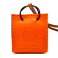 HERMES Shopper Charm Sac Orange Bag Strap Charm Anjou Milo Women's Hu Orange