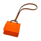 HERMES Shopper Charm Sac Orange Bag Strap Charm Anjou Milo Women's Hu Orange