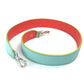 FENDI Two-Tone Strap You Bag Replacement Strap, Leather Shoulder Strap for Women, Light Blue, Orange, and Yellow