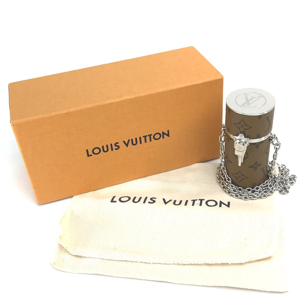 LOUIS VUITTON MP2407 モノグラムリバース リップスティックケース ネックレス 小物入れ モノグラムリバースキャンバス レディース ブラウン