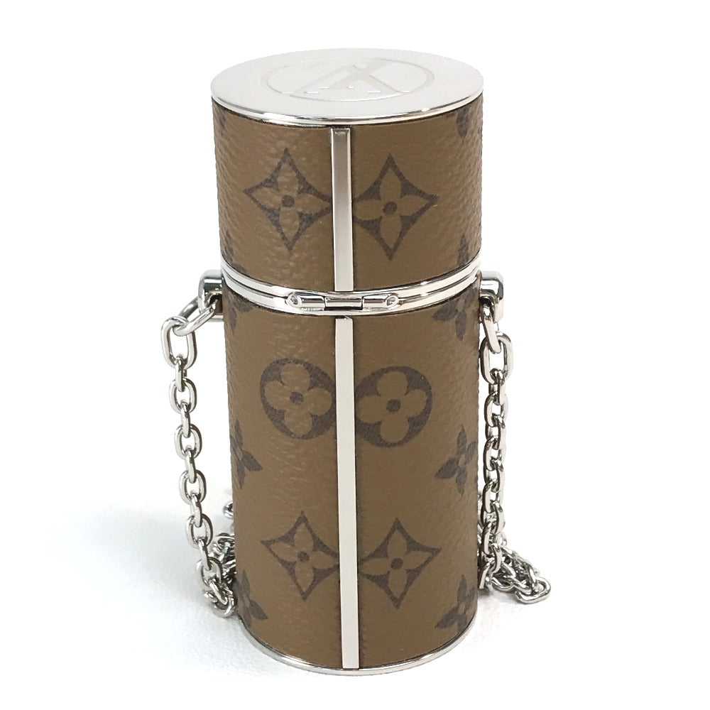 LOUIS VUITTON MP2407 モノグラムリバース リップスティックケース ネックレス 小物入れ モノグラムリバースキャンバス レディース ブラウン