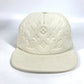 LOUIS VUITTON MP2321 Monogram Empreinte Newsboy Quill 1.0 Cap, 19SS, Monogram Empreinte Leather, Unisex, Ivory/White
