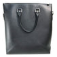 LOUIS VUITTON M33433 Taiga Anton Tote Bag, 2-Way Shoulder/Handbag, Taiga Leather, Men's, Noir, Black with Silver Hardware