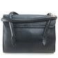 CELINE Vintage Chain Lock Tote Bag/Handbag in Leather, Black with Gold Hardware, Women's