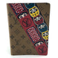 LOUIS VUITTON GI0233 Monogram Cahiers Clemence Notebook, Kansai Yamamoto Kabuki Daruma, 2018, Monogram Canvas, Unisex, Light Brown