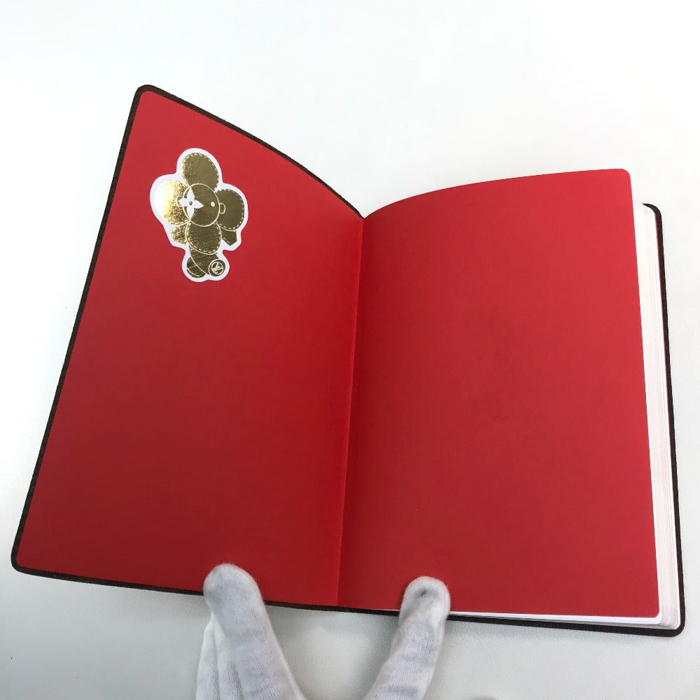 LOUIS VUITTON GI0233 Monogram Cahiers Clemence Notebook, Kansai Yamamoto Kabuki Daruma, 2018, Monogram Canvas, Unisex, Light Brown