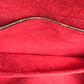 LOUIS VUITTON M51902 Monogram Sonatine Handbag, Monogram Canvas, Women's, Brown/Red