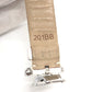 TIFFANY&Co. Z1300.11.11A20A41A White Ceramic Atlas Quartz Date Watch SS Ladies Silver