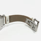 TIFFANY&Co. Z1300.11.11A20A41A White Ceramic Atlas Quartz Date Watch SS Ladies Silver