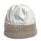 CHANEL CC Coco Mark Sport Line Logo Knit Cap, Polyester, Women's, Ivory/Beige