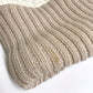 CHANEL CC Coco Mark Sport Line Logo Knit Cap, Polyester, Women's, Ivory/Beige
