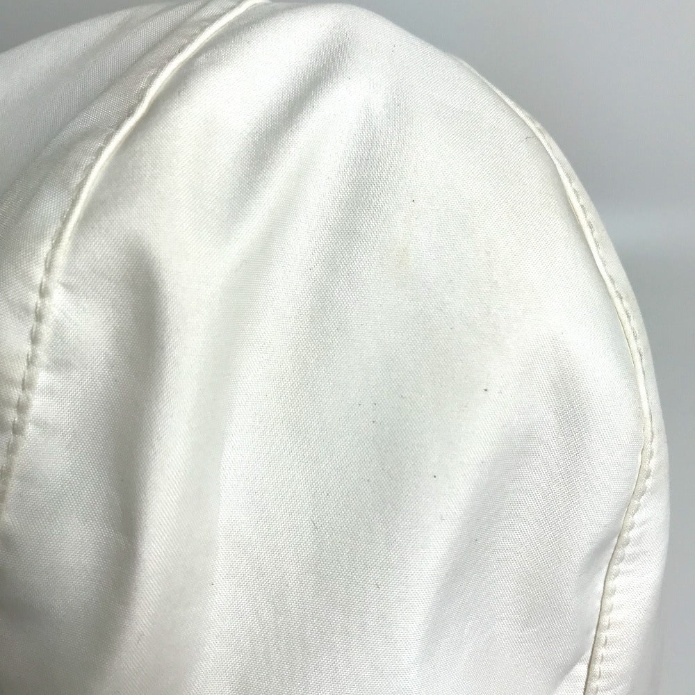 CHANEL CC Coco Mark Sport Line Logo Knit Cap, Polyester, Women's, Ivory/Beige