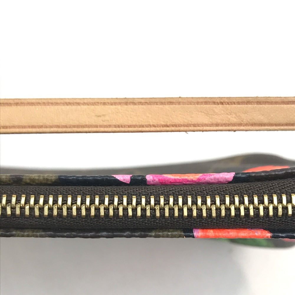 LOUIS VUITTON M48615 Monogram Rose Pochette Accessoires Handbag Pouch Monogram Canvas Women's Brown