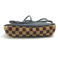 LOUIS VUITTON M92130 Damier Sauvage Gazelle Shoulder Bag in Brown Harako Leather