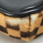 LOUIS VUITTON M92130 Damier Sauvage Gazelle Shoulder Bag in Brown Harako Leather