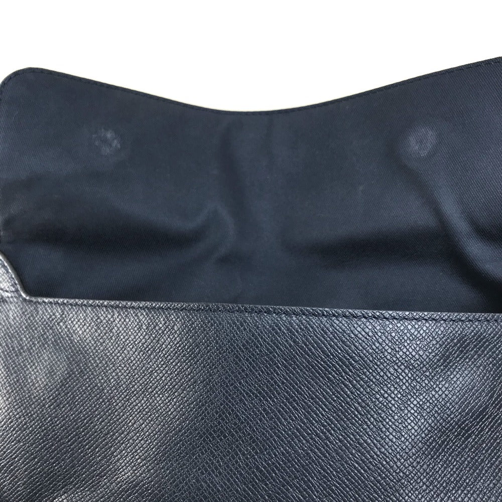 LOUIS VUITTON M30261 Taiga Alex Messenger Bag, Taiga Leather Shoulder Bag, Men's, Blue Marine, Navy