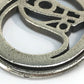HERMES Vintage Cheval Horse Charm Keychain, Metal, Unisex, Silver