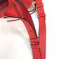 LOEWE 387.30.N60 Hammock Small Logo Bag, 2-Way Shoulder/Handbag, Leather, Women's, Red