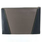 LOUIS VUITTON Women's Leather Clutch Bag with Wrist Strap, Gray/Navy