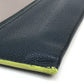 LOUIS VUITTON Women's Leather Clutch Bag with Wrist Strap, Gray/Navy