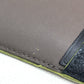 LOUIS VUITTON Women's Leather Clutch Bag with Wrist Strap, Gray/Navy