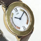 CARTIER 1801 Vintage Mastrond Vermeil Watch, SV925, Women's, Gold