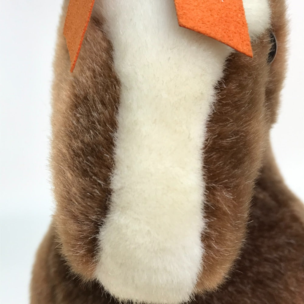 HERMES Hermie PM Horse Pony Object for Women, Brown