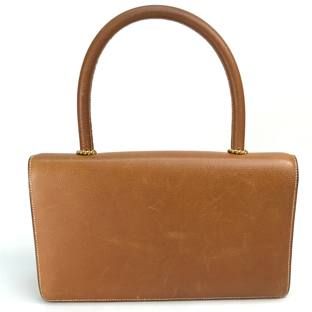 HERMES Vintage Horizontal Handbag, Couchvel, Women's, Brown