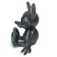 COACH F59151 75th Anniversary Mickey Mouse Doll Small Disney x COACH Plush Leather Unisex Black Silver (Metallic)