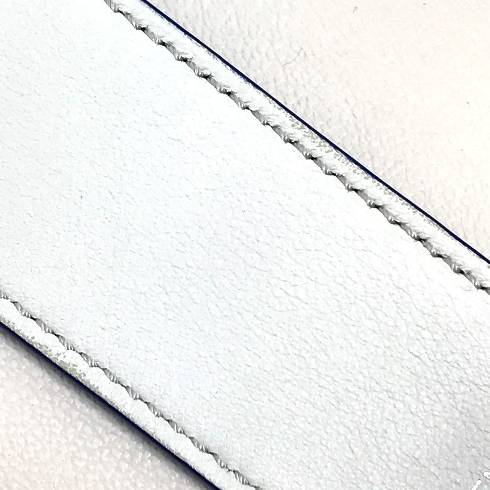 FENDI 8AV0775R7F0X93 Strap You Karlito Karl Lagerfeld Shoulder Strap Leather Women's Black/White/Blue