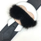 FENDI 8AV0775R7F0X93 Strap You Karlito Karl Lagerfeld Shoulder Strap Leather Women's Black/White/Blue