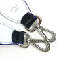 FENDI 8AV0775R7F0X93 Strap You Karlito Karl Lagerfeld Shoulder Strap Leather Women's Black/White/Blue