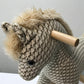 HERMES Hermie Plaything Object Cotton Kids Etoupe Beige