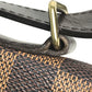 LOUIS VUITTON N45271 Damier Portobello Shoulder Bag, Damier Canvas, Ebene Brown, Women's
