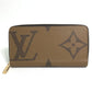 LOUIS VUITTON M69353 Monogram Giant Zippy Wallet, Monogram Giant Canvas, Women's, Brown