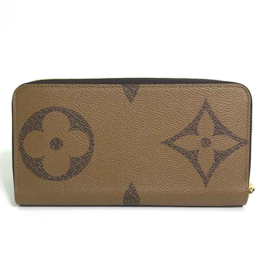 LOUIS VUITTON M69353 Monogram Giant Zippy Wallet, Monogram Giant Canvas, Women's, Brown