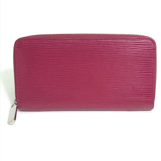 LOUIS VUITTON M60305 Epi Zippy Wallet Long Wallet Epi Leather Women's Fuchsia Dark Pink