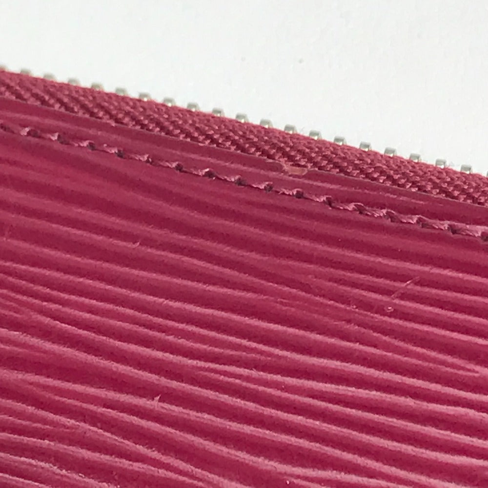 LOUIS VUITTON M60305 Epi Zippy Wallet Long Wallet Epi Leather Women's Fuchsia Dark Pink